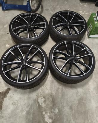 Cerchi 20 mak con gomme audi 235 30 20