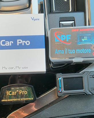 DPF Monitor V1 + Vgate iCar Pro OBD2