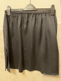 Sottogonna seta nera