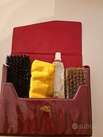 kit vintage lustrascarpe 