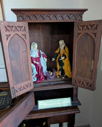 Natività in Scarabattola Presepe Napoletano