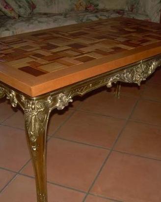 Tavolino salotto artigianale