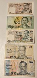 Banconote Thailandia 