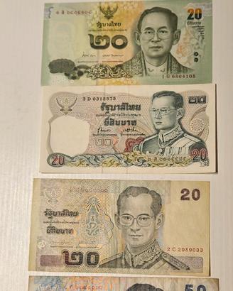 Banconote Thailandia 