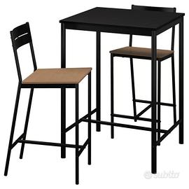 Set bar IKEA – tavolo alto + 2 sgabelli