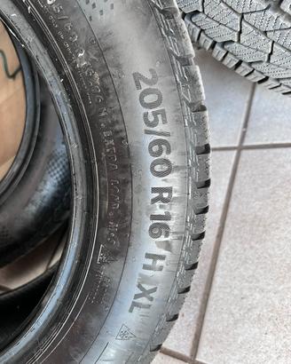 Pneumatici invernali Continental 205/60 R16 H XL