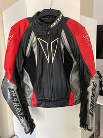 Giacca da moto in pelle tg 46 di Dainese Kirishima