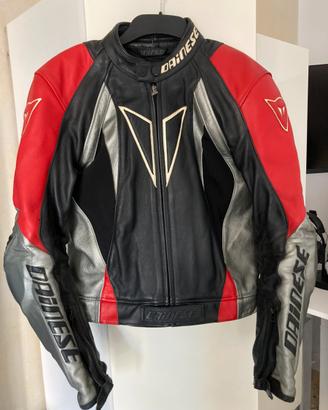 Giacca da moto in pelle tg 46 di Dainese Kirishima