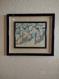 Olio su tela Lo Staino