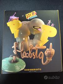 CD coso dipinto Fedez autografato