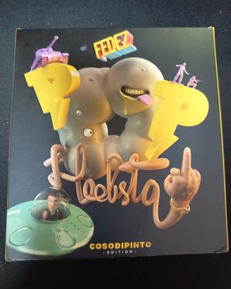 CD coso dipinto Fedez autografato