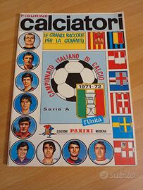 l'Unità Album Calciatori Panini Serie A 1971-72