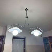 Lampadario moderno 2 luci