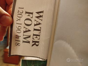 materasso water foam 120 X 200 h 18 