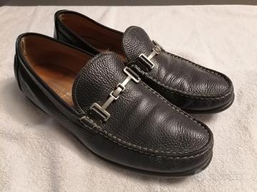 PITTARELLO Scarpe mocassino uomo nero-blu N. 45