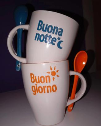 tazze buongiorno/buonanotte 
