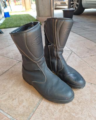 stivali moto sidi in pelle 43