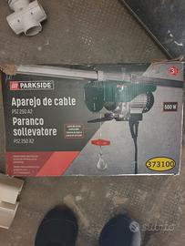 paranco elettrico  parkside 