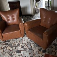 Coppia Poltrone Vintage Anni '50