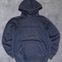 Felpa Carhartt Uomo Cappuccio Blu Taglia M