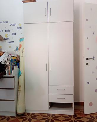 vaschetta per bimbi  armadio 