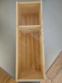 Ca' Rugate cassetta di legno per bottiglia vino