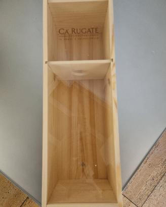 Ca' Rugate cassetta di legno per bottiglia vino