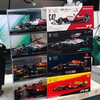 4 Modellini Signature 1/43 F1 Burago 