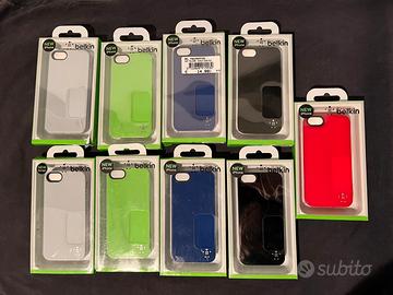 Set 9 cover per iPhone 5/5s nuove miste Belkin