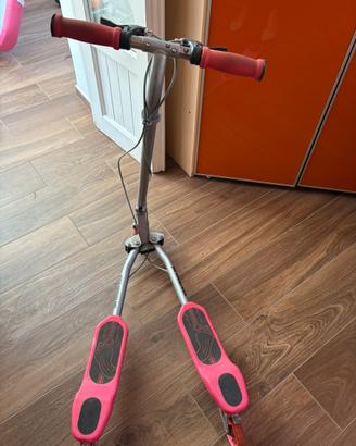 Monopattino tre ruote vmoove/fliker fucsia grigio