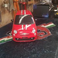 modellino r.c.500 Abarth 