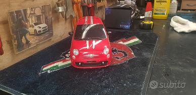 modellino r.c.500 Abarth 