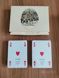 Carte da gioco Modiano "Cardhu" vintage 
