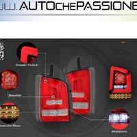 Coppia fanali posteriori led rosso per VW Bus Tran