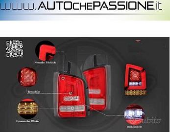 Coppia fanali posteriori led rosso per VW Bus Tran
