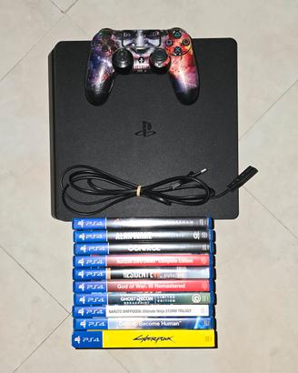 Ps4 + controller + 10 Giochi TRATTABILE