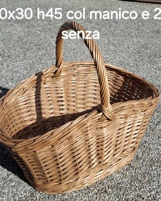 cesto in vimini 