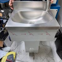 Lavabo professionale in acciaio