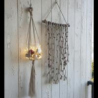 Portapiante da parete macrame  Arazzo macrame Boho