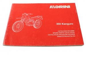 Catalogo ricambi Moto Morini Kanguro 350 1 serie