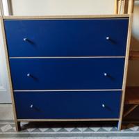 Cassettiera blu notte