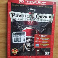 cofanetto blu ray pirati dei Caraibi 2d e 3d