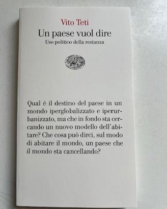 Libro Teti Un paese vuol dire Nuovo
