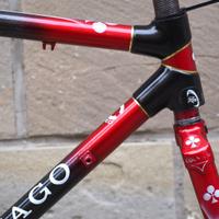 bici corsa  cinelli de rosa RITCKEY gios bianchi