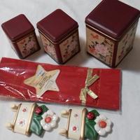 Scatole latta, Set colazione e Appendi strofinacci