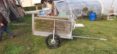 carrello per motozappa
