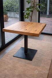 Tavolo rovere massello 90x90 spes 6 cm – NO IKEA