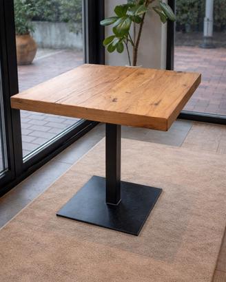 Tavolo rovere massello 70x70 spes 5 cm – NO IKEA