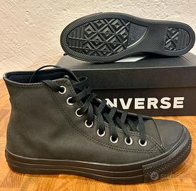 Converse nere pelle nuove