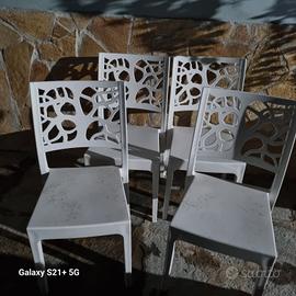 sedie  da giardino 